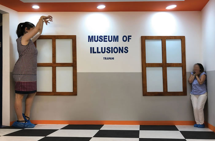Il museo delle illusioni di Trapani