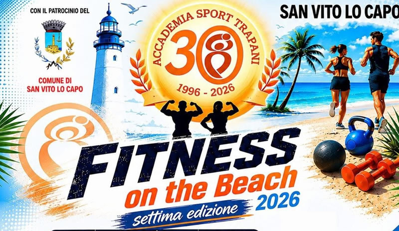 Fitness on the Beach 2026 a San Vito Lo Capo