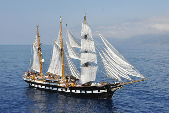 The Palinuro ship in Trapani