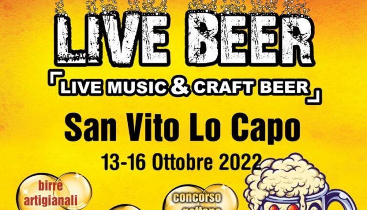 Live Beer, il festival della birra a San Vito Lo Capo