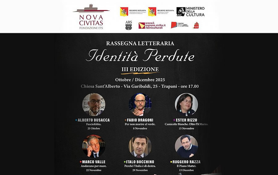 Identit perdute literary Festival Trapani 2025