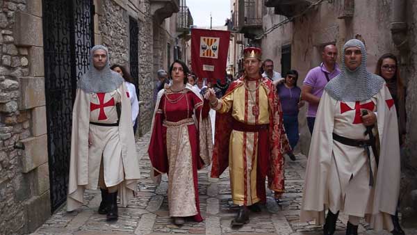 Medieval Trapani - Manfredi historical re-enactment of Trinacria